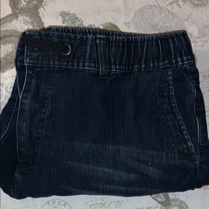 CSG Denim Tapered Joggers